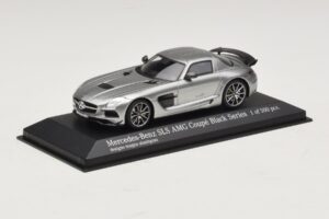 Mercedes SLS AMG C197 Black Series Gri Metalizat Minichamps 1:43 437033024 Metal - imaginea 2 din 4
