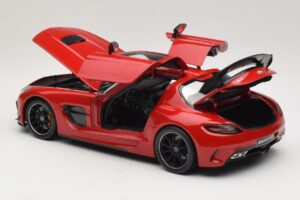 Mercedes SLS AMG C197 Black Series Roșu Minichamps 1:18 110033022 Metal - imaginea 5 din 8