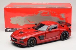 Mercedes SLS AMG C197 Black Series Roșu Minichamps 1:18 110033022 Metal - imaginea 8 din 8