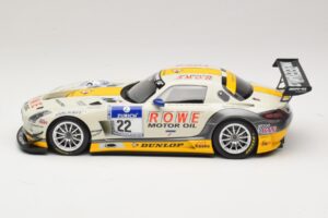 Mercedes SLS AMG GT3 #22 Graf / Jager Rowe Racing 24 Hours of Nurburgring 2013 Minichamps 1:18 151133122 Metal - imaginea 3 din 6