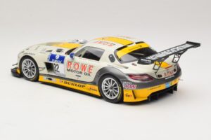 Mercedes SLS AMG GT3 #22 Graf / Jager Rowe Racing 24 Hours of Nurburgring 2013 Minichamps 1:18 151133122 Metal - imaginea 5 din 6