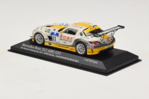 Mercedes SLS AMG GT3 #23 Rowe Racing Arnold / Roloff Nurburgring 24 Hours 2013 Minichamps 1:43 410133223 Metal - imaginea 3 din 4