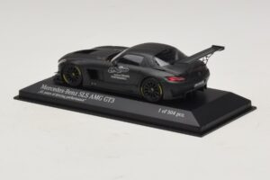 Mercedes SLS AMG GT3 45 Years of Driving Performance Negru Minichamps 1:43 410133200 Metal - imaginea 3 din 4