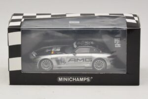 Mercedes SLS AMG GT3 #96 M. Hakkinen / R. Arnold 6 Hours of Zhuhai 2011 Minichamps 1:43 410113296 Metal - imaginea 4 din 4