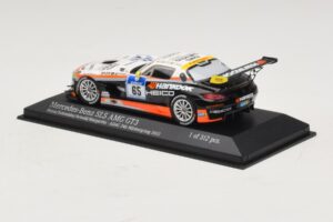 Mercedes SLS AMG GT3 #65 Hankook 24 Hours of Nurburgring 2012 Minichamps 1:43 437123265 Metal - imaginea 3 din 4