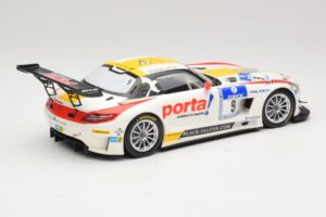 Mercedes SLS AMG GT3 #9 B. Schneider / J. Bleekemolen Black Falcon 24 Hours of Nurburgring Winner 2013 Minichamps 1:18 151133 - imaginea 2 din 6