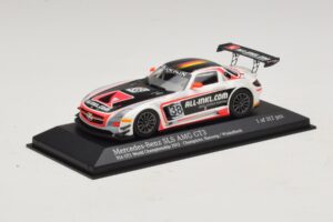 Mercedes SLS AMG GT3 All-Inkl.com #38 FIA GT1 World Championship 2012 Champions Minichamps 1:43 410123238 Metal - imaginea 2 din 4