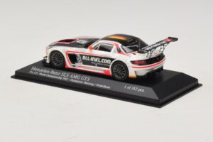 Mercedes SLS AMG GT3 All-Inkl.com #38 FIA GT1 World Championship 2012 Champions Minichamps 1:43 410123238 Metal - imaginea 3 din 4