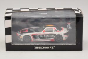 Mercedes SLS AMG GT3 All-Inkl.com #38 FIA GT1 World Championship 2012 Champions Minichamps 1:43 410123238 Metal - imaginea 4 din 4
