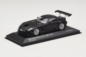 Mercedes SLS AMG GT3 Negru Mat Minichamps 1:43 410113200 Metal - imaginea 2 din 4