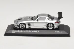 Mercedes SLS AMG GT3 Argintiu Minichamps 1:43 410113202 Metal