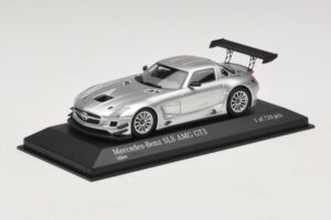 Mercedes SLS AMG GT3 Argintiu Minichamps 1:43 410113202 Metal - imaginea 2 din 4