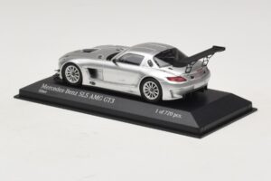 Mercedes SLS AMG GT3 Argintiu Minichamps 1:43 410113202 Metal - imaginea 3 din 4