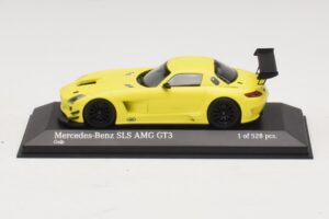 Mercedes SLS AMG GT3 Galben Minichamps 1:43 410113201 Metal