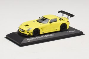 Mercedes SLS AMG GT3 Galben Minichamps 1:43 410113201 Metal - imaginea 2 din 4