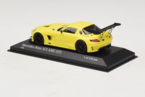 Mercedes SLS AMG GT3 Galben Minichamps 1:43 410113201 Metal - imaginea 3 din 4