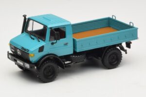 Mercedes Unimog 1300 L Camion cu Platformă Albastru Minichamps 1:43 439033020 Metal