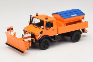 Mercedes Unimog 1300 L Plug de Zăpadă Portocaliu Minichamps 1:43 439033060 Metal