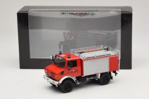 Mercedes Unimog 1300 L TLF 8/18 FF Oberammergau Minichamps 1:43 439033071 Metal - imaginea 6 din 6