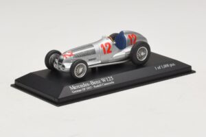 Mercedes W125 R. Caracciola German GP 1937 Minichamps 1:43 400370012 Metal - imaginea 2 din 3