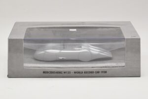 Mercedes W125 R. Caracciola World Record Car 1938 Minichamps 1:43 400383800 Metal - imaginea 5 din 5