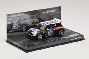 Mini Cooper Dörr Motorsport #139 Hahn / Holoch 24 Hours of Nürburgring 2011 Minichamps 1:43 437112139 Metal - imaginea 2 din 5