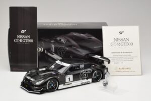 Nissan GT-R R35 Stealth Model Gran Turismo 5 AUTOart 1:18 81041 Metal - imaginea 8 din 9