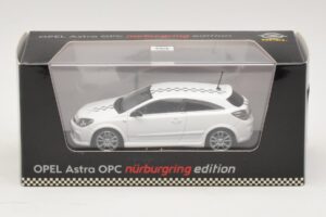 Opel Astra H OPC Nurburgring Edition Alb Minichamps 1:43 ASTRA005 Metal - imaginea 4 din 4