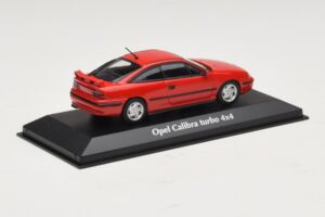 Opel Calibra Turbo 4x4 Roșu Maxichamps 1:43 940045721 Metal - imaginea 2 din 4