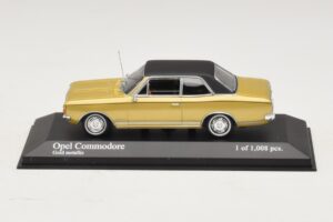 Opel Commodore A Auriu Metalizat Minichamps 1:43 430046165 Metal