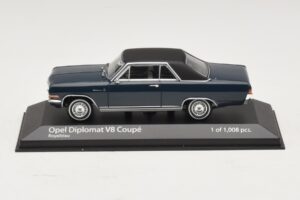 Opel Diplomat A V8 Coupe Albastru Închis Minichamps 1:43 400048021 Metal