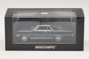 Opel Diplomat A V8 Coupe Albastru Închis Minichamps 1:43 400048021 Metal - imaginea 4 din 4