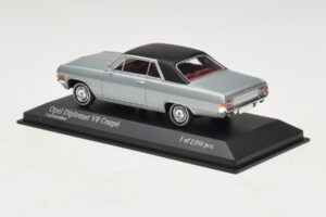 Opel Diplomat A V8 Coupe Argintiu Minichamps 1:43 400048020 Metal - imaginea 3 din 4