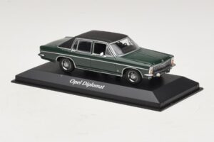 Opel Diplomat B Verde Închis Maxichamps 1:43 940046070 Metal - imaginea 3 din 4