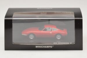 Opel Experimental GT Roșu Minichamps 1:43 437045020 Metal - imaginea 4 din 4