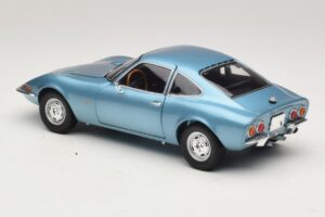 Opel GT Blue Metallic Minichamps 1:18 180049030 Metal - imaginea 7 din 8