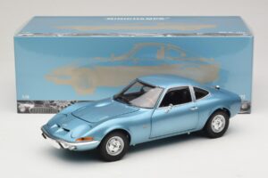 Opel GT Blue Metallic Minichamps 1:18 180049030 Metal - imaginea 8 din 8