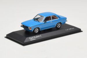 Opel Kadett C Albastru Minichamps 1:43 400048101 Metal - imaginea 2 din 4