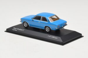 Opel Kadett C Albastru Minichamps 1:43 400048101 Metal - imaginea 3 din 4