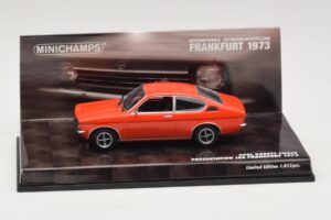 Opel Kadett C Coupé Prezentare IAA Frankfurt Roșu Minichamps 1:43 436045620 Metal