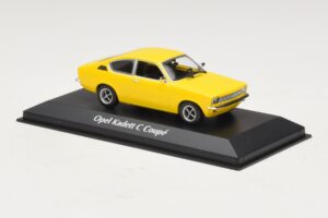 Opel Kadett C Coupe Galben Maxichamps 1:43 940045620 Metal - imaginea 3 din 4