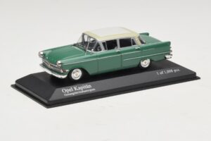 Opel Kapitan A Verde Minichamps 1:43 400048001 Metal - imaginea 2 din 4