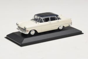 Opel Kapitan A Alb Minichamps 1:43 400048000 Metal - imaginea 2 din 4