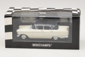 Opel Kapitan A Alb Minichamps 1:43 400048000 Metal - imaginea 4 din 4