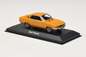 Opel Manta A Portocaliu Maxichamps 1:43 940045500 Metal - imaginea 3 din 4