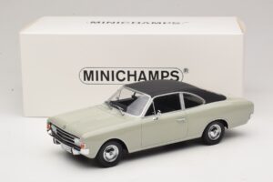Opel Rekord C Cupe Gri Minichamps 1:18 107047022 Rășină - imaginea 6 din 6