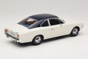 Opel Rekord C Cupe Alb Albastru Minichamps 1:18 107047021 Rășină - imaginea 2 din 6
