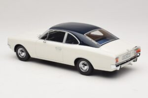 Opel Rekord C Cupe Alb Albastru Minichamps 1:18 107047021 Rășină - imaginea 5 din 6