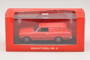 Opel Rekord Caravan Norwegian Post Minichamps 1:43 433046195 Metal - imaginea 4 din 4