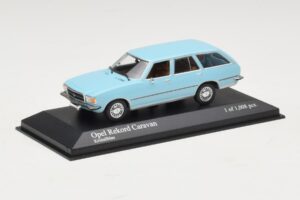 Opel Rekord D Caravan Albastru Deschis Minichamps 1:43 400044014 Metal - imaginea 2 din 4